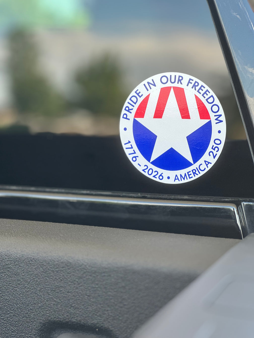 America 250 Large Vinyl Decal