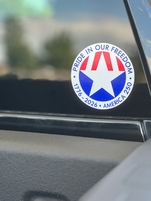 America 250 Large Vinyl Decal